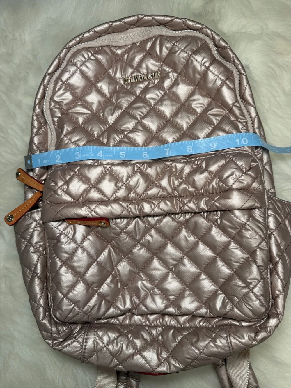 MZ Wallace quilted back pack